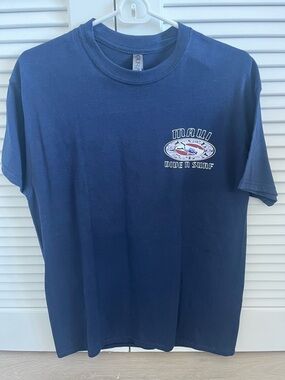 Maui Dive N Surf Navy Short-Sleeve Graphic Tee
